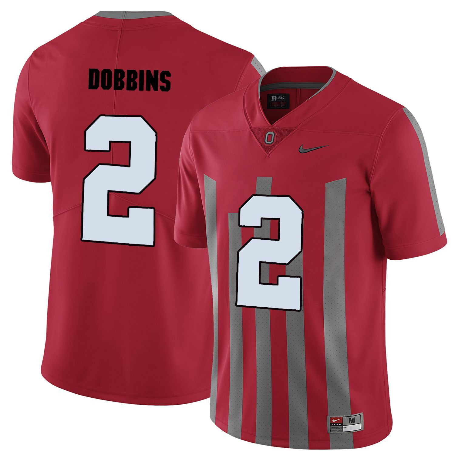 Oregon Ducks Red J.K. Dobbins College Football Jersey Bluefink