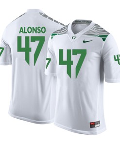 Oregon Ducks White Kiko Alonso College Football Jersey