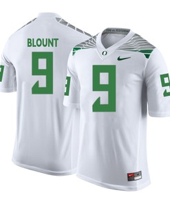 Oregon Ducks White LeGarrette Blount College Football Jersey