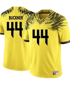 Oregon Ducks Yellow DeForest Buckner College Football Jersey
