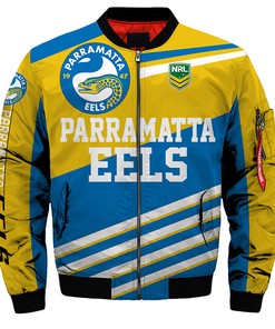 Parramatta Eels Jacket 3D Full-zip Jackets
