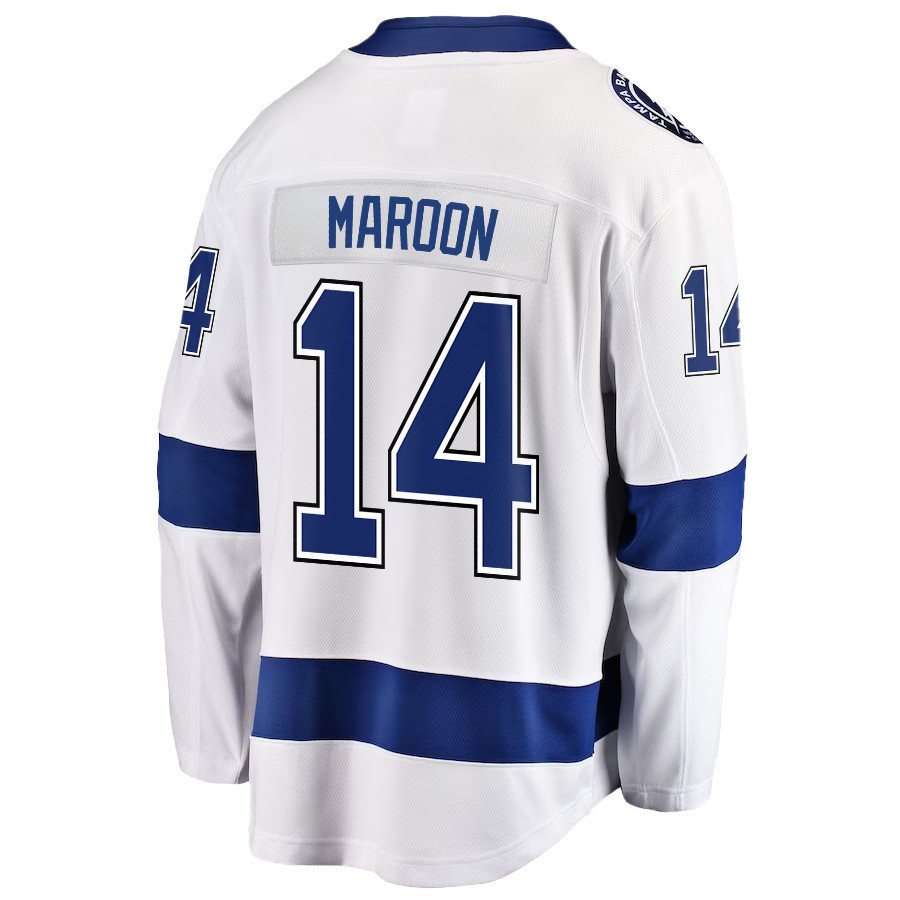 Pat Maroon 14 Tampa Bay Lightning Stanley Cup 2023 Playoffs Patch Away