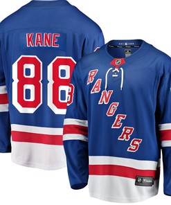 Patrick Kane 88 New York Rangers Home Breakaway Men Jersey - Blue