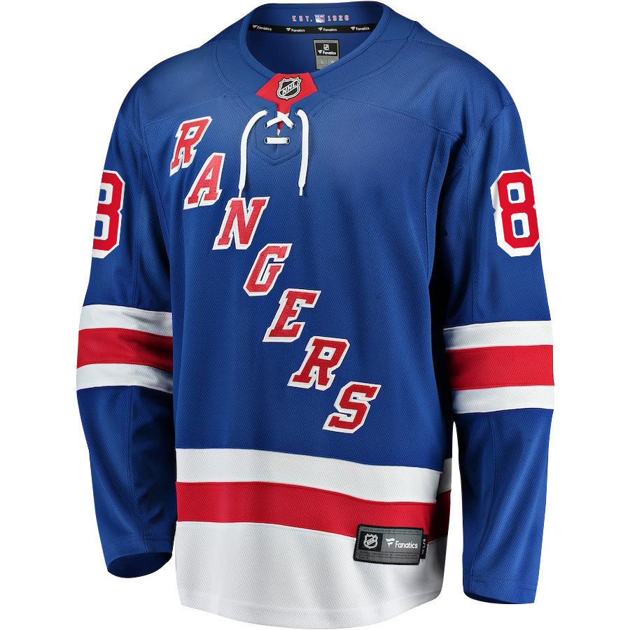 Patrick Kane 88 New York Rangers Home Breakaway Men Jersey - Blue