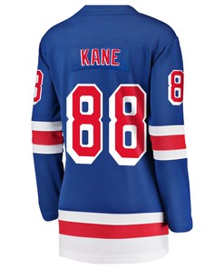 Patrick Kane 88 New York Rangers Home Breakaway Women Jersey - Blue