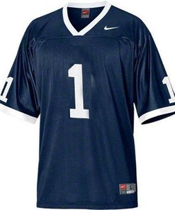 Penn State Nittany Lions #1 Blue Football Jersey