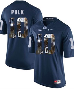 Penn State Nittany Lions Navy Brandon Polk College Football Portrait Jersey