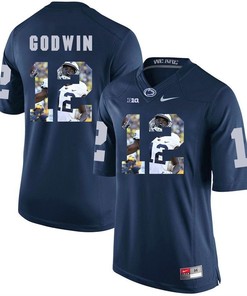 Penn State Nittany Lions Navy Chris Godwin College Football Portrait Jersey