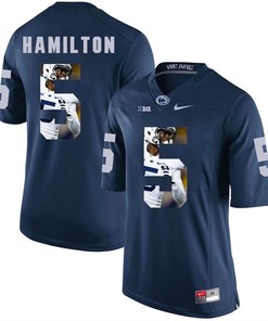 Penn State Nittany Lions Navy DaeSean Hamilton College Football Portrait Jersey
