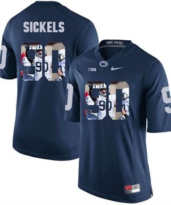 Penn State Nittany Lions Navy Garrett Sickels College Football Portrait Jersey