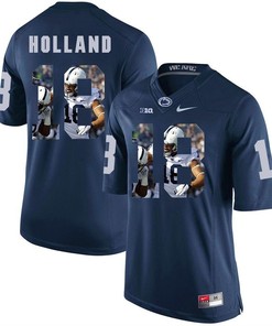 Penn State Nittany Lions Navy Jonathan Holland College Football Portrait Jersey