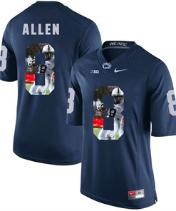 Penn State Nittany Lions Navy Mark Allen College Football Portrait Jersey