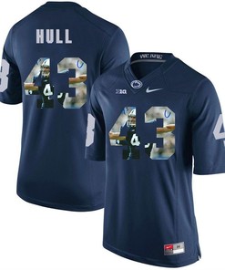 Penn State Nittany Lions Navy Mike Hull College Football Portrait Jersey
