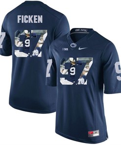 Penn State Nittany Lions Navy Sam Ficken College Football Portrait Jersey
