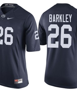 Penn State Nittany Lions Navy Saquon Barkley NCAA Football Jersey