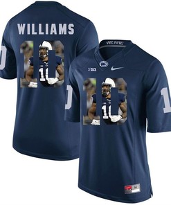 Penn State Nittany Lions Navy Trevor Williams College Football Portrait Jersey