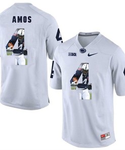 Penn State Nittany Lions White Adrian Amos College Football Portrait Jersey