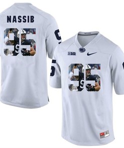 Penn State Nittany Lions White Carl Nassib College Football Portrait Jersey