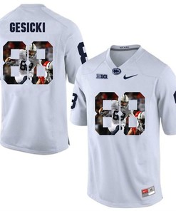 Penn State Nittany Lions White Mike Gesicki College Football Portrait Jersey
