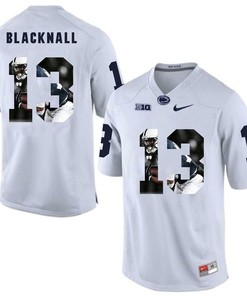 Penn State Nittany Lions White Saeed Blacknall College Football Portrait Jersey