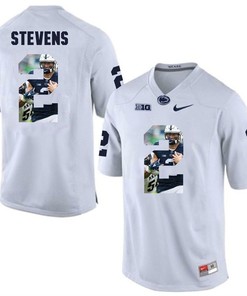 Penn State Nittany Lions White Tommy Stevens College Football Portrait Jersey