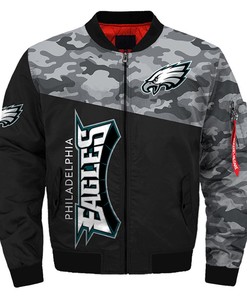 Philadelphia Eagles Camo Jacket