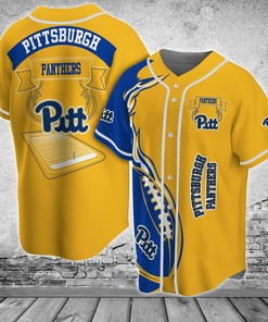 Pittsburgh Panthers NCAA Baseball Jersey Shirt Classic