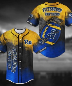 Pittsburgh Panthers NCAA Baseball Jersey Shirt Grenade