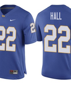 Pittsburgh Panthers Royal Darrin Hall NCAA Football Jersey