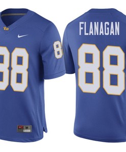 Pittsburgh Panthers Royal Matt Flanagan NCAA Football Jersey
