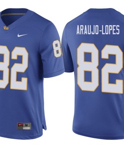 Pittsburgh Panthers Royal Rafael Araujo-Lopes NCAA Football Jersey