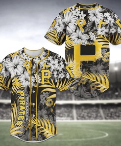 Pittsburgh Pirates MLB Baseball Jersey Shirt Flower