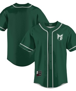 Portland State Vikings Baseball Jersey - Green Ncaa
