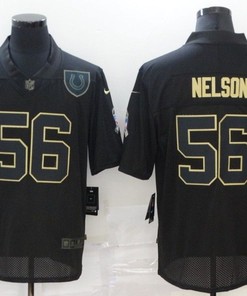 Quenton Nelson #56 Nfl 2020 Black Jersey
