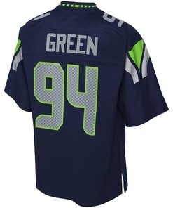 Rasheem Green Seattle Seahawks Nfl Pro Line Player Jersey - College Navy