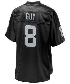 Ray Guy Oakland Raiders Nfl Pro Line Retired Player Jersey - Black