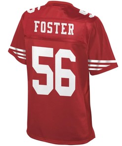 Reuben Foster San Francisco 49ers Nfl Pro Line Womens Player Jersey - Scarlet