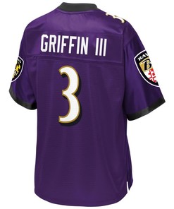 Robert Griffin Iii Baltimore Ravens Nfl Pro Line Player Jersey - Purple
