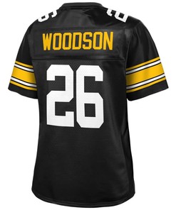 Rod Woodson Pittsburgh Steelers Nfl Pro Line Womens Retired Player Jersey - Black