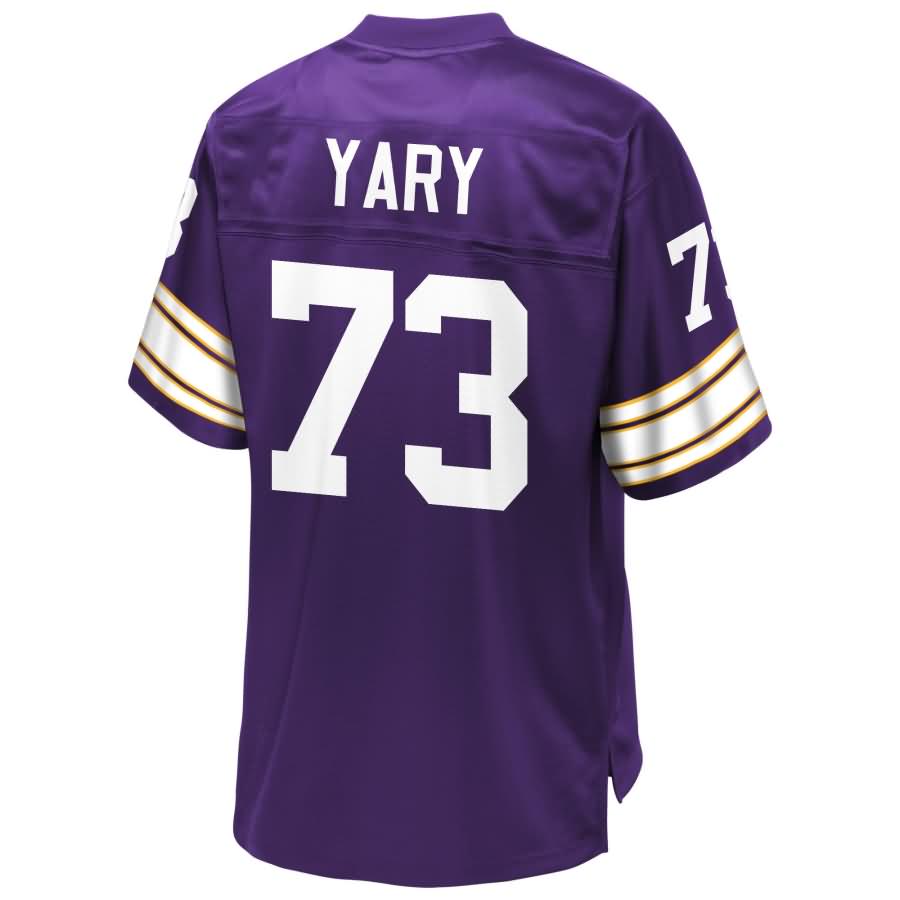 Ron Yary Minnesota Vikings Nfl Pro Line Retired Player Jersey - Purple