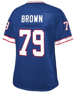 Ruben Brown Buffalo Bills Nfl Pro Line Womens Retired Player Jersey - Royal