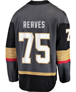 Ryan Reaves Vegas Golden Knights Home Breakaway Player Jersey - Black