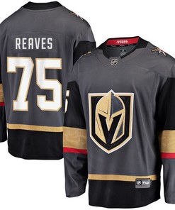 Ryan Reaves Vegas Golden Knights Home Premier Breakaway Player Jersey - Gray
