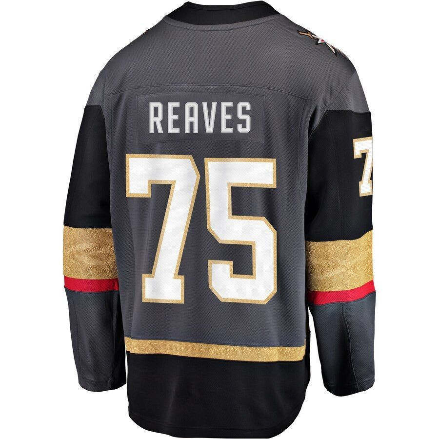 Ryan Reaves Vegas Golden Knights Home Premier Breakaway Player Jersey - Gray