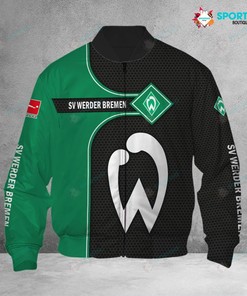 SV Werder Bremen Green Black Bomber Jacket