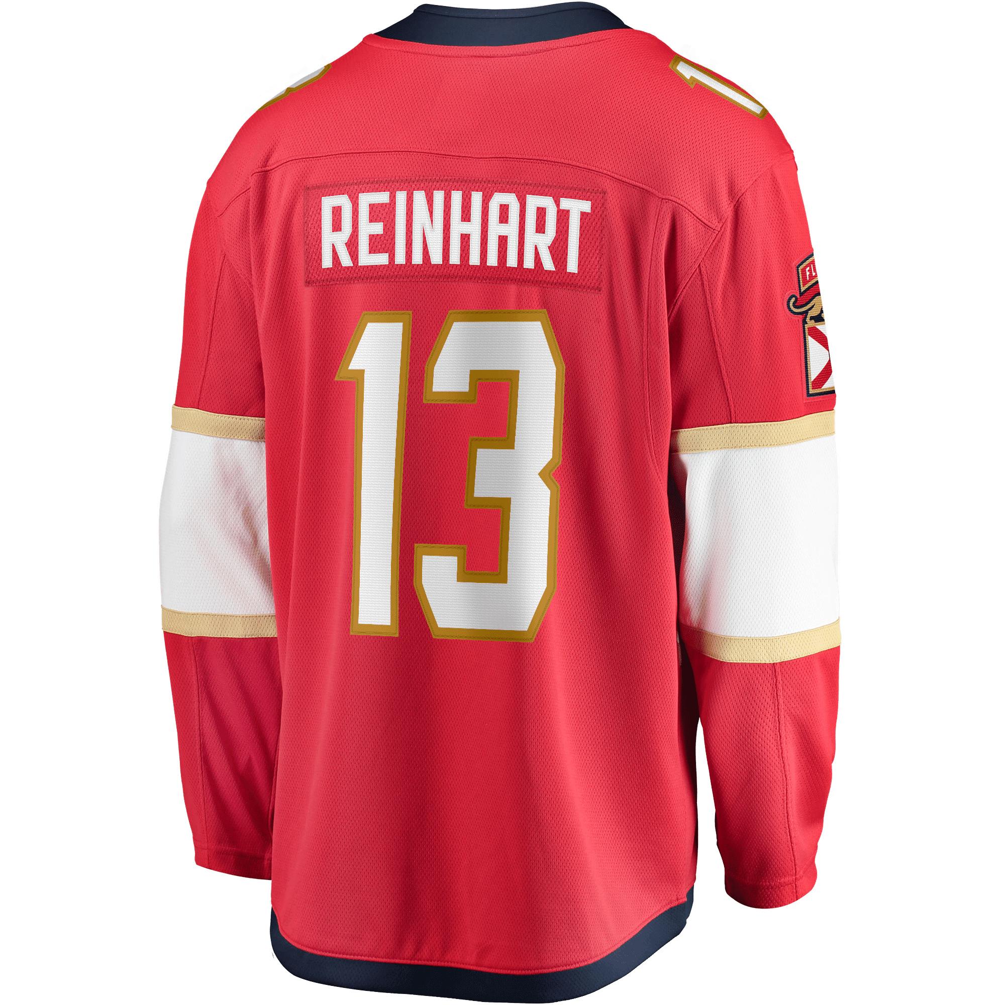 Sam Reinhart Florida Panthers Breakaway Player Jersey - Red Jersey