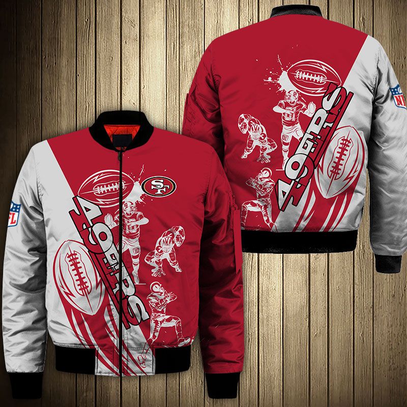 San Francisco 49ers Jacket Cartoon Athlete Ball Star