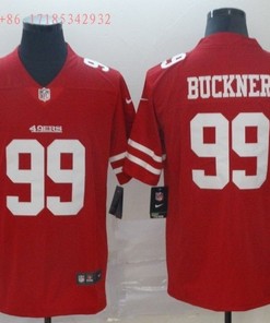 San Francisco Deforest Buckner #99 2020 Nfl Red Jersey Jersey