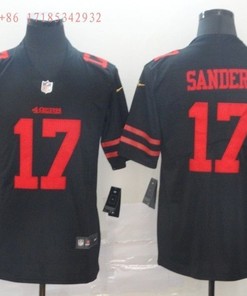 San Francisco Emmanuel Sanders #17 2020 Nfl Black Jersey Jersey