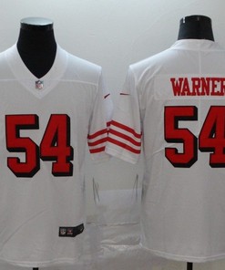 San Francisco Fred Warner #54 2020 Nfl White Jersey